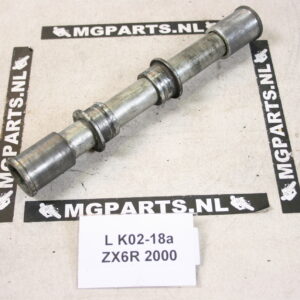 Kawasaki ZX6R 2000 Voorwielas - 41068-1426 AXLE,FR