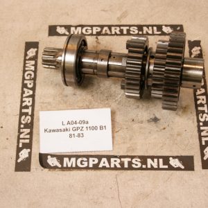 Kawasaki GPZ1100B1 81-83 Uitgaande Versnellingbakas / 13128-1030 Shaft out