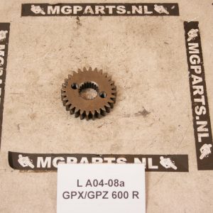Kawasaki GPZ/GPX600R 85 Secundair Tandwiel / 130971141 Gear-primary Spur,28t