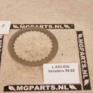 Honda XL1000V Varadero SD01 99-02 Koppelingsplaat Staal / 22321-GHB-811 Plate, Clutch