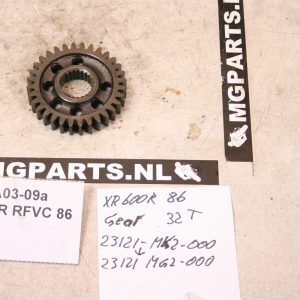 Honda XR600R PE04 86 Tandwiel Krukas / 23121-MG2-000 / 23121/MK2-000 Gear, Primary 32T
