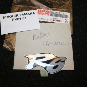 YAMAHA YZF-R6 2002 Sticker NIEUW - 5EB-28315-70 Emblem