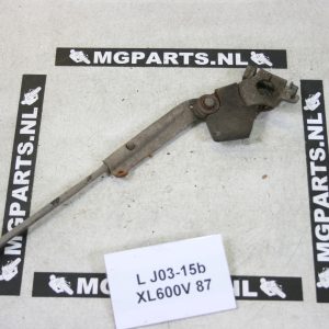 Honda XL600V Transalp PD06 Rembediening met stang achter / 43451-MM9-000 & 46502-MM9-000 Rod & Arm, Rr. Brake