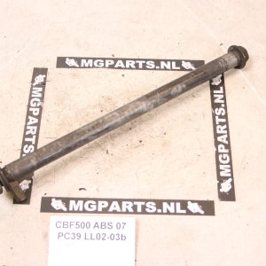 Honda CBF500 ABS PC39 07 Achterwielas / 42301-MER-D01 AXLE,REAR WHEEL