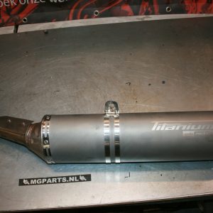 Aprilia RSV 1000 2004 Uitlaatdemper links - TITANIUM LH SILENCER AP8119655