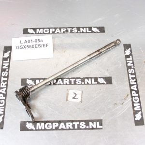 Suzuki GSX 550 ES/EF Schakelas - 25510-43400 25510-434V0 Shaft, Gear Shift