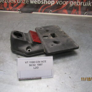 VT 1100 C2V ACE SC32 1997 Kentekenplaathouder - 80102-MAH-610 PLATE, RR. LICENSE (LF02-14)