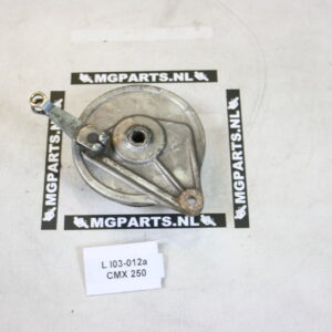 Honda CMX250 Rebel Remankerplaat / 43100-KR3-980 Panel Comp, Rr Brk